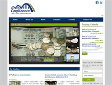 Tablet Screenshot of corpkonnect.com